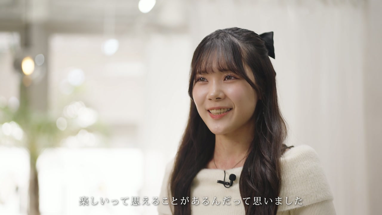 笑顔で話すスタッフ ／「楽しいって思えることがあるんだって思いました」